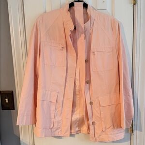 JJill Women's Pink Jacket Size Medium
